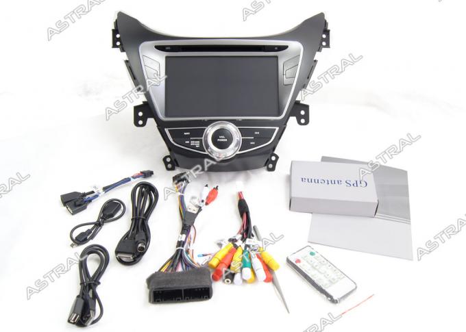 Управление TV рулевого колеса навигации GPS автомобиля DVD-плеер OS Elantra Hyundai андроида