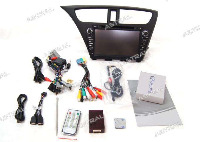 Входной сигнал камеры Rearview андроида DVD 3G Wifi системы навигации задней части люка Honda 2014 гражданский