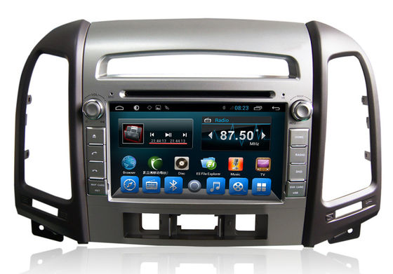 Китай Высокий уровень Santa Fe 2010-2012 DVD-плеер Hyundai навигации GPS Glonass автомобиля андроида поставщик