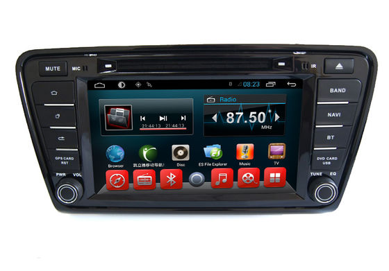 Китай Автомобиль системы навигации Skoda VW GPS игрока Dvd MP3 MP4 автомобиля андроида Octavia A7 поставщик