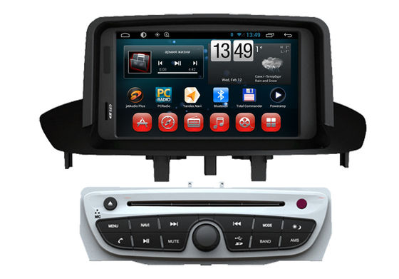 Китай DVD-плеер автомобиля гама двойника OS GPS Рейдио Tv андроида 4,4 для Renault Megane 2014 поставщик