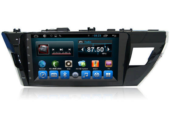 Китай Мультимедиа Toyota Corolla автомобиля навигации ТОЙОТА GPS 10 дюймов центральные Азия 2014 поставщик