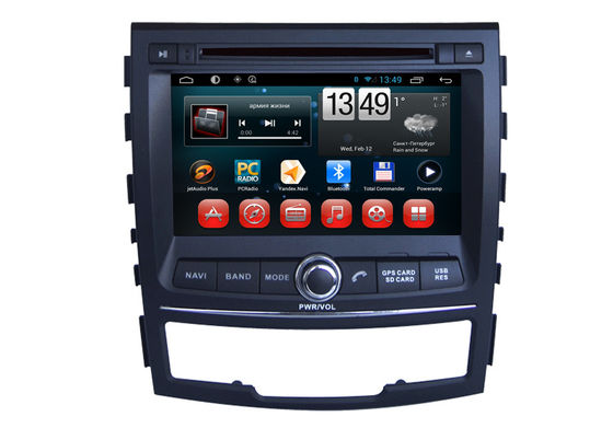 Китай DVD-плеер 3G WIFI SWC BT андроида системы навигации GPS автомобиля Ssangyong Korando поставщик