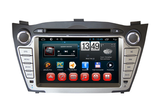 Китай Входной сигнал Bluetooth камеры Rearview навигации GPS андроида DVD-плеер IX35 Tucson Hyundai поставщик