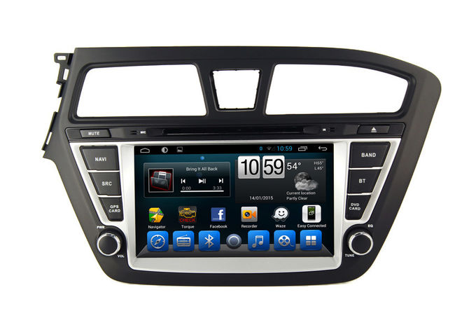 Навигация GPS автомобиля андроида гама сердечника 2 квада с DVD-плеер Рейдио для Hyundai I20