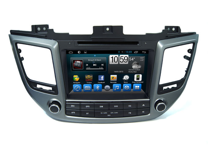 DVD-плеер Ix35 GPS Glonass Navi Hyundai автомобиля панель экрана касания 9 дюймов