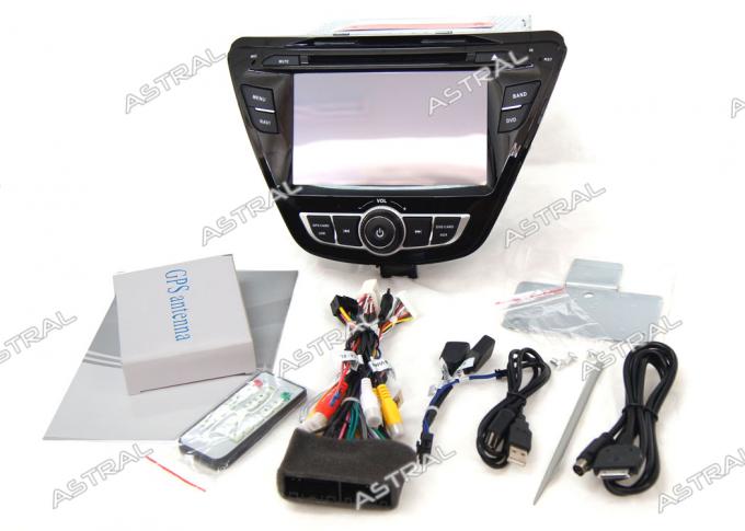 Автомобильного радиоприемника Hyundai DVD-плеер Elantra андроида GPS система 2014 навигации с RDS DVR