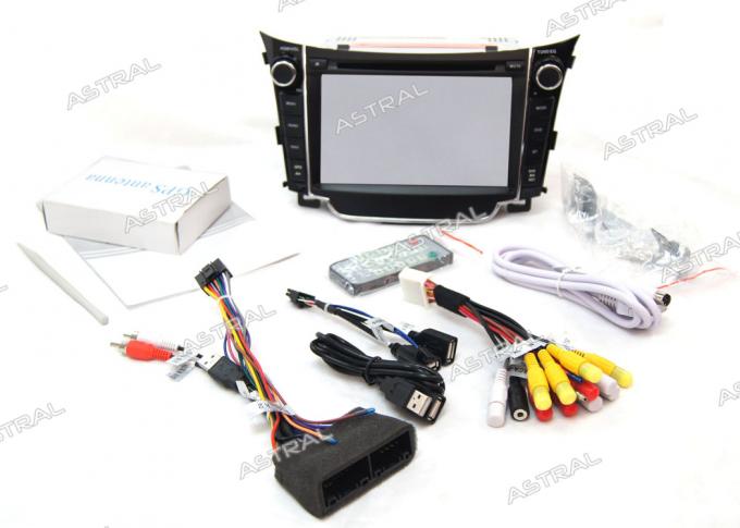 Автоматическая рука свободное Рейдио GPS DVD-плеер I30 TV GPS Bluetooth HYUNDAI навигации для автомобилей