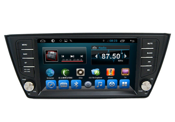 Китай Стерео Bluetooth VW Fabia Рейдио навигации Gps Фольксвагена сердечника квада поставщик