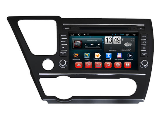 Китай DVD-плеер автомобиля андроида системы навигации входного сигнала SWC Honda камеры для 2014 гражданских седанов поставщик
