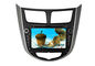 Двойной экран касания TV BT средств GPS навигации соляриса акцента Verna DVD-плеер HYUNDAI зоны поставщик